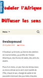 Mobile Screenshot of lesrayons-desoleil.com